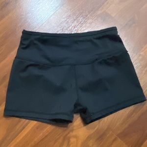 Black shorts size small mini pocket